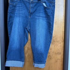 Avenue Blue Boyfriend Jeans